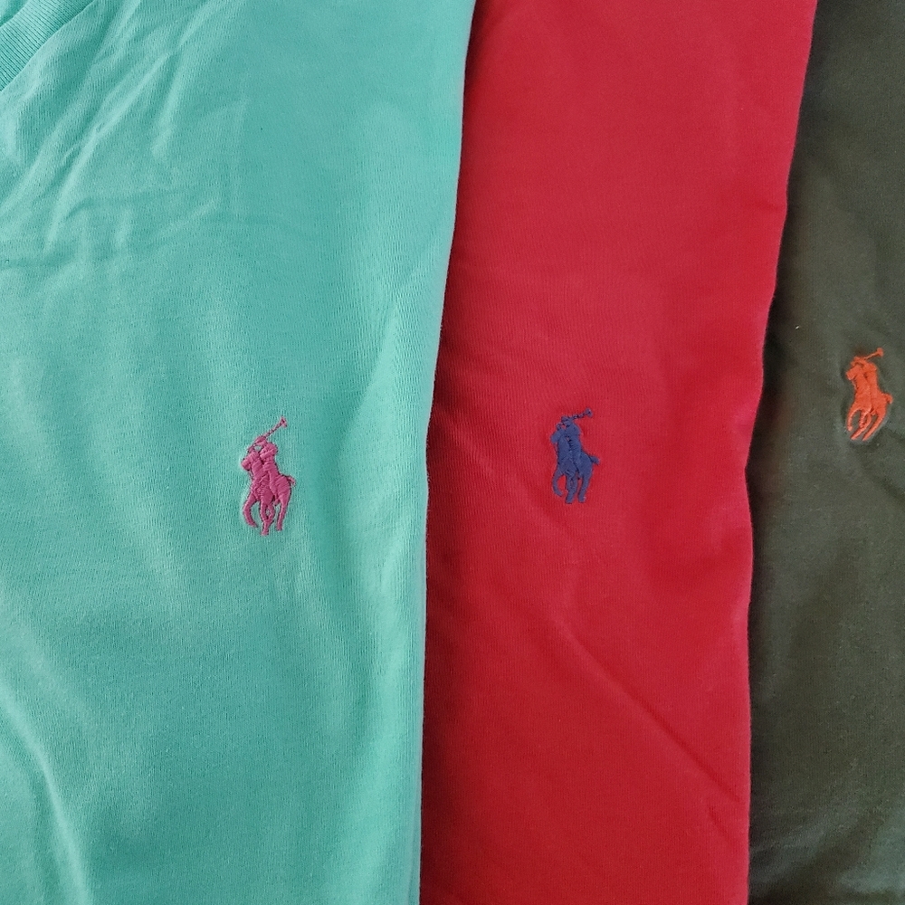 V-neck polo shirt****SOLD *****